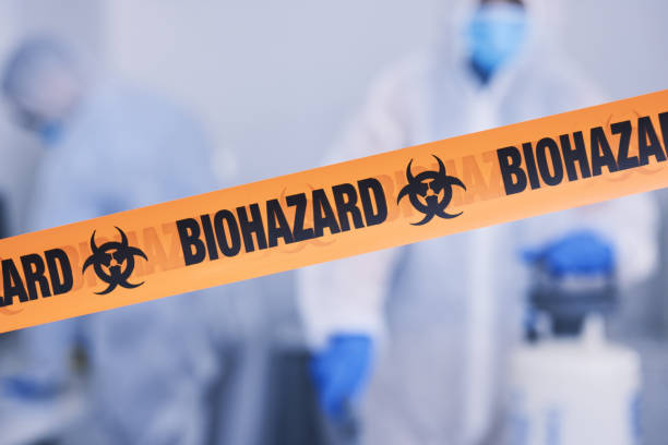 Professional Crime Scene Cleanup technician working in Cedar Springs, MI